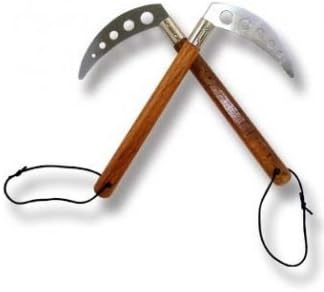 Playwell Competition Steel RED Oak Kama - 12"