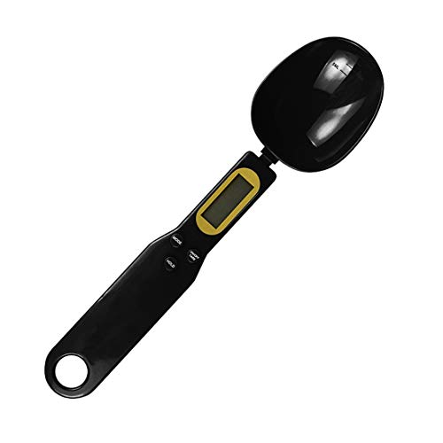 ZENUTA Balance de Cuillère Numérique Balance de Cuillère pour Poudre et Épices, jusqu'à 500g avec Écran LCD pour Laboratoire de Séchage de Cuisine, Industrie Médicale, 500g-0.1g