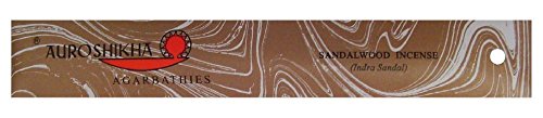 Preisvergleich Produktbild Sandelholz - Sandelwood - Räucherstäbchen Auroshikha 10g