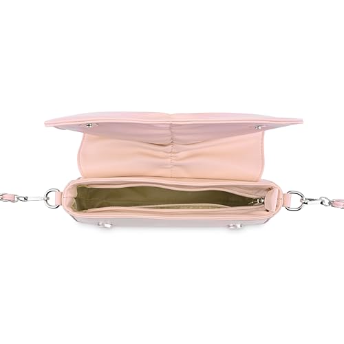 Image of Fastrack Bow-tiful Sling | Faux-Leather Women Handbags| Ladies Purse Handbag | Sling Bag for Casual Carry