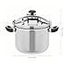 42 Quart Stainless Steel Pressure Cooker, Commercial Stove Top Pressure Cooker, Pressure Stewing Pot, Compatible with Gas & Induction Cooker