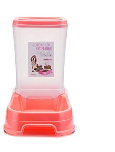 Emily Pets Automatic Pet Feeder Small&Medium Pets Automatic Food Feeder and Water,Travel Supply Feeder and Water Dispenser for Dogs Cats Pets Animals
