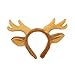 Shurhome Fashion Headband Deer Ears Hair Accessory for Women and Girls Headpieces for Christmas Cosplay Party Prom Photo Props Prom Photo Props
