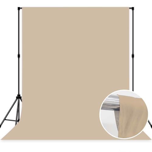 Fondo Fotográfico Beige Tela 10x10ft Profesional miniatura 2