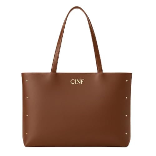Bolsa Sacola Grande De Ombro Feminina Alça Resistente (Caramelo)