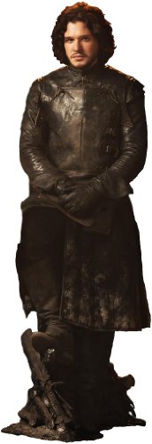 A Game of Thrones Jon Snow KIT Harington LIFESIZE Cardboard Standup Standee Cutout Poster Figure