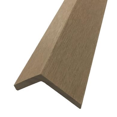 OOGarden - Lame finition terrasse composite 240cm - couleur teck