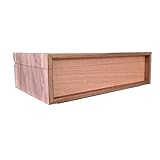 Wooden Watch Box – 8 or 10 pocket Personalized Watch Storage Case – Handmade Solid Wood Organizer for Watches – Minimalist Display Box