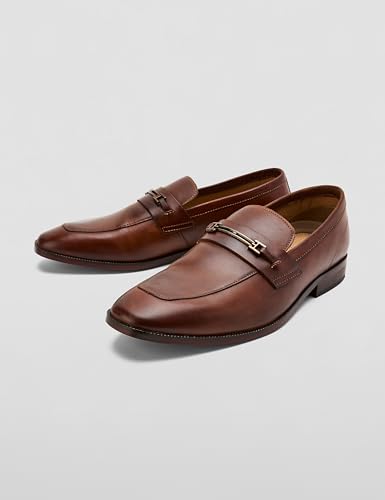 Image of Symbol Premium Mens Formal Slip-on Moccasin Leather Shoes