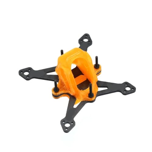 Marco de fibra de carbono de 75mm evita roturas en drones micro con placa rígida de 2mm 3