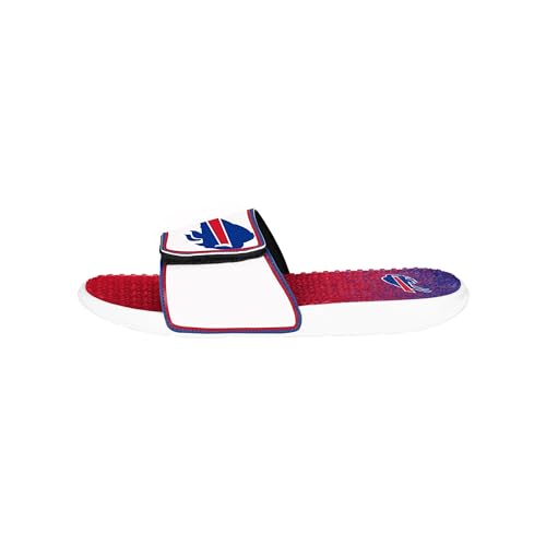 Image of FOCO mens Nfl Primary Team Logo Gradient Gel Slide Sandals