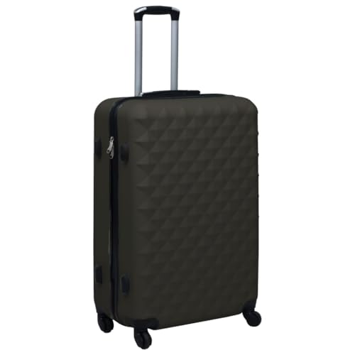 SKM Hardcase Trolley Set 3 pcs Anthracite ABS,Anthracite (Weight 23.04KG)2