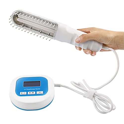 Lampe De Photothérapie Ultraviolette UVB 311NM, Photothérapie UV À Domicile avec Contrôleur pour Les Troubles De La Peau, du Corps Et du Cuir Chevelu Cover