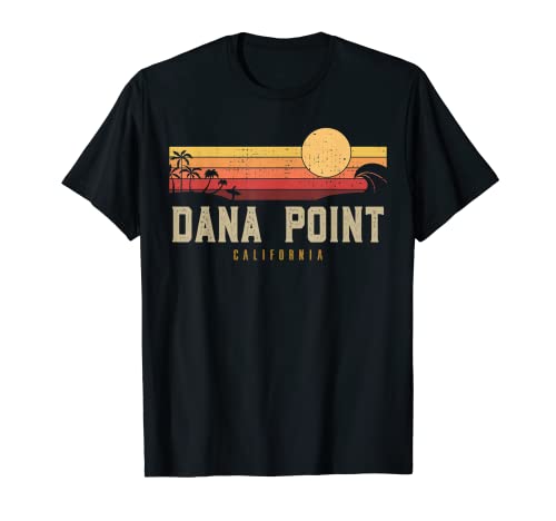 Vintage Dana Point Beach Kalifornien CA Retro Surfer T-Shirt