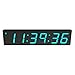 TimeMachines Precision Digital PoE Multicolor RGB Clock, 4