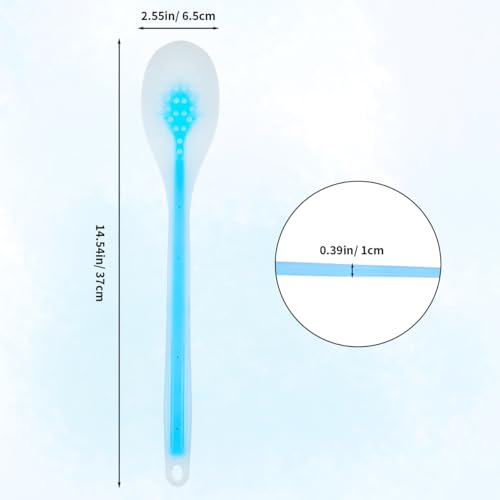 LOLIPPYY Applicateur de crème pour le dos, barre pour lotion, huile corporelle, médecine des pieds, convient aux hommes et aux femmes âgés, couleur bleue – vue 2