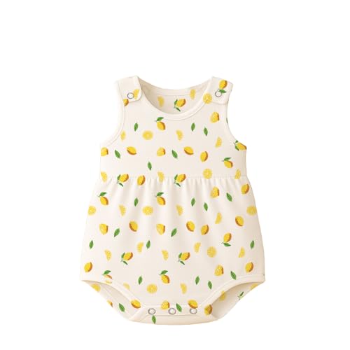 Image of MOM'S HOME Girls Frock Style Onesie | Stylish Organic Cotton Baby Dress Bodysuit for Newborn & Infant Girls | Pack of 1