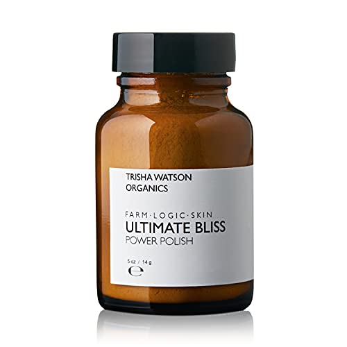 Trisha Watson Organics Ultimate Bliss Cleansing Powder | Fit For Any Facial Cleanser Or Face Wash | Anti-Aging, Brightening And Exfoliator - Japanese Skincare With Rice Bran & Vitamin C 3.4 Oz #TOP22
