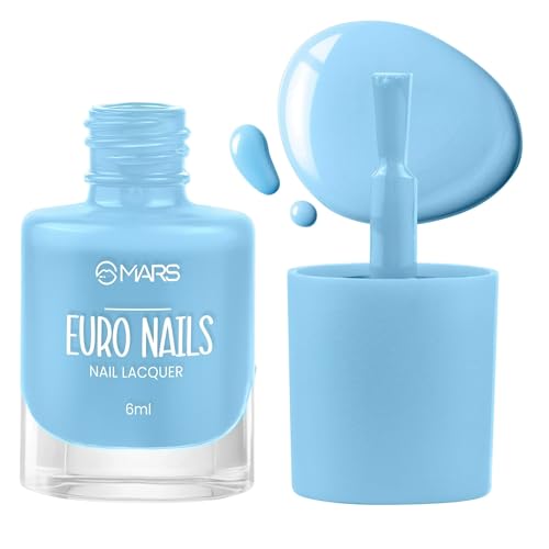 Image of MARS EURO Nail Lacquer | Glossy Gel Finish | Rich Pigmentation | Chip Free | Quick Drying Formula | Long Lasting Nail Polish for Women | (6.0 ml) (Shade-54)