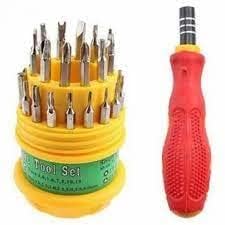 Precision Screwdriver Set, 31-in-1, 12 Piece, for Electronics Repair