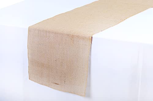 Pack of 15 Burlap Table Runner 100 Natural Jute Rustic Hessian Table Cloth Centrepiece for Wedding Bridal Shower Birthday