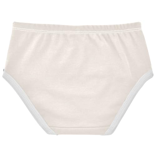 Animal Girls Underwear Toddlers 2t Cotton Panties for Girl White Beige Briefs Kids Undies2
