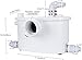Macerator Pump for Upflush Macerating System, 4 Water Inlets for Basement Toilet Sink Shower Laundry Machine, Built-in Venting, Waste Wastewater Disposal Sewage Pump, Auto Start & Stop, 22.9ft