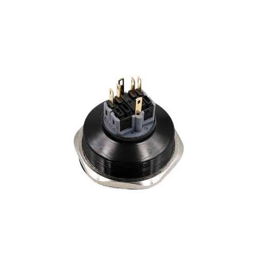 Interrupteur 40mm violet résistant pour remplacer vos boutons usés - 5