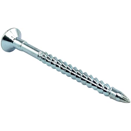 Tacos De Percusión 6,0 X 60 Mm - Pack De 200 Unidades - Para Montaje Rápido En Paredes De Hormigón, Ladrillo Y Madera