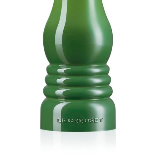 Le Creuset Classic Adjustable Salt Mill Grinder, Chip-Resistant ABS Plastic, Anti-Corrosion, 40g, 21 cm, 44002214080000, Bamboo - Image 4