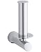 Kohler K5673CP Toobi Vertical Single Post Toilet Paper Holder, Polished Chrome