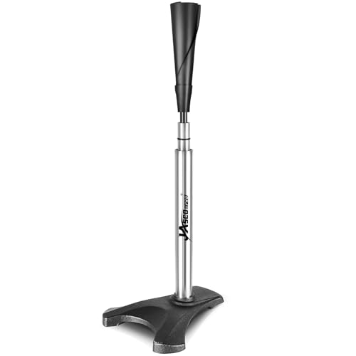 Portable Batting Tee for Baseball/Softball - Ultra Durable Hitting Tee with Weighted...