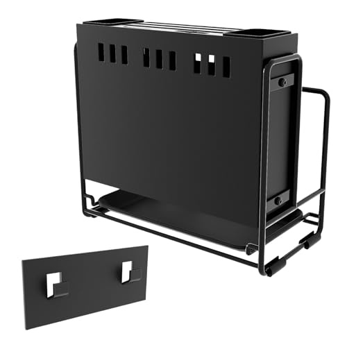 Eleganti organizer per coltelli da banco con funzione drenante, versatili da appendere alla parete, robuste costruzioni in ferro