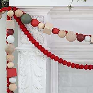 Image of DIY Natural Wood Beads Set - 1 Roll Crystal Elastic Line Decoration Accessories - Bracelet & Necklace Handicraft