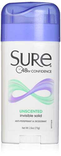 Sure Desodorante Antitranspirante Invisible Stick 2.60 oz Pack 4 miniatura 1