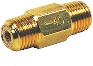 PneumaticPlus NIF Nipple in-Line Filter for Water Oil Air, Sintered Bronze 40 Micron (3/8"NPT, 1)