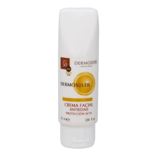 Dermosoleil Crema Facial Spf 50 previene manchas y quemaduras solares