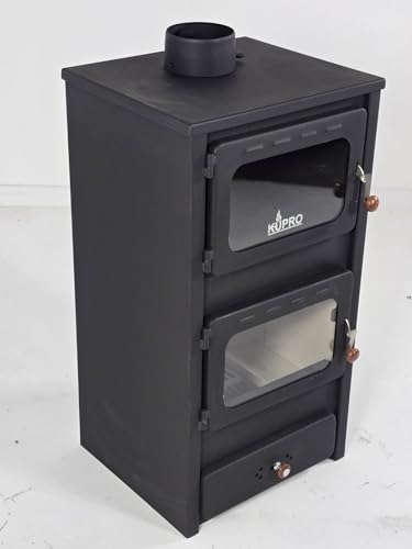 Miniatura 3 de Chimenea De Madera Para Para Calefacción Kupro Lux Con Horno, 11 Kw