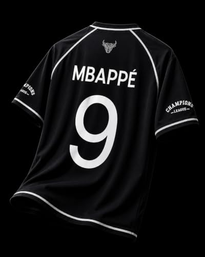 Image of Boys Football Players Jersey T-Shirt | Looper Polyester Sports Wear | Half Sleeve Round Neck Casual for Men