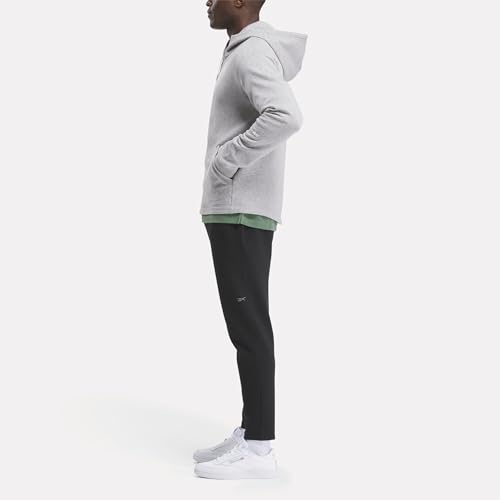 Sweater Homme Reebok Active Essentials en molleton gris confortable - 4