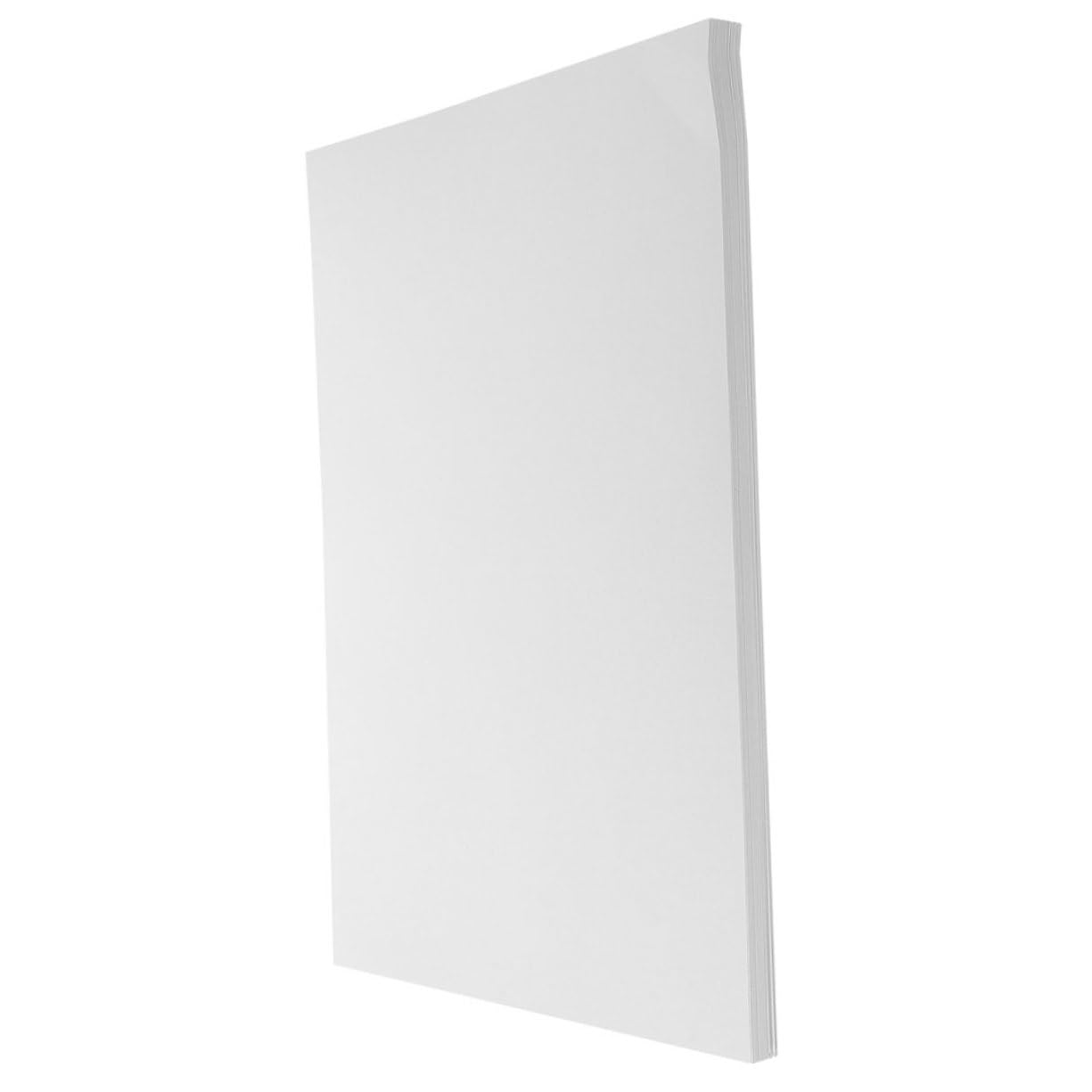 JEWEDECO 100fogli Carta per Acquerello Spessa per Pittura e Disegno di Artisti Supporta Tecniche Diverse e Rende Colori Vivaci