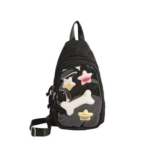 Itabag sac bandoulière convertible pour protéger et exposer vos badges anime sans risque