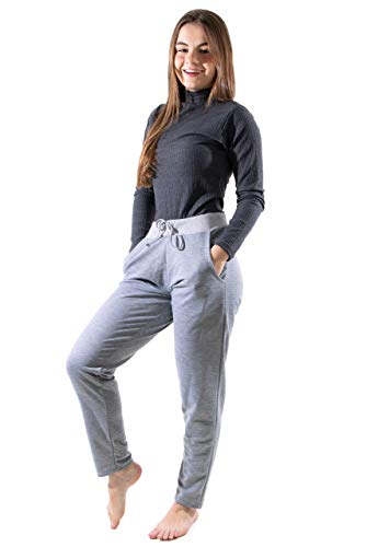 Calça De Moletinho Cintura Alta Moda Feminina 4 Estações