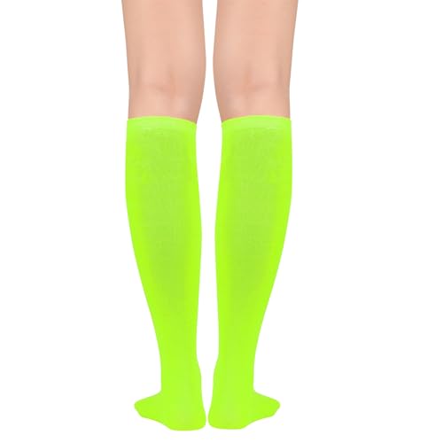Image of Century Star Knee High Socks for Women Long Tube Socks with Stripes