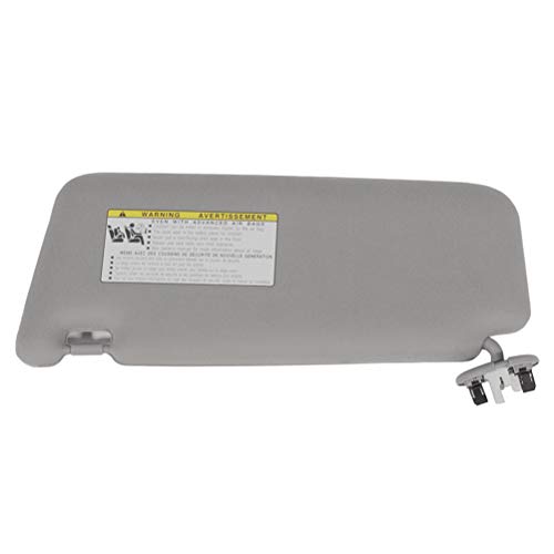 Ocpty Right Passenger Side Gray Sun Visor With Sunroof Fit For 2006 2007 2008 2009 2010 2011 For Toyota Camry (74310-06770-B0,04002-30306-B0) #TOP2