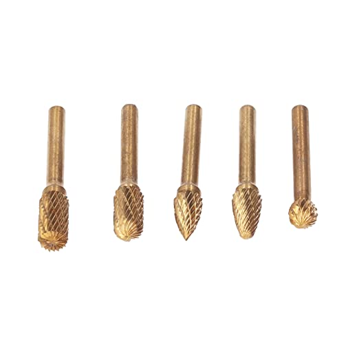 Set de 5 Fresas de Carburo de Tungsteno 6mm x 10mm miniatura 3