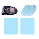 Car Rearview Mirror Film for GWM Hover/Hover H6/Hover 5, Anti Fog Glare Protective Rainwater Stickers, High-Definition Transparent Clear for Mirrors and Side Windows