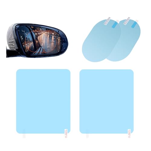 Car Rearview Mirror Film for GWM Hover/Hover H6/Hover 5, Anti Fog Glare Protective Rainwater Stickers, High-Definition Transparent Clear for Mirrors and Side Windows