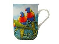 Maxwell & Williams Birds of Australia KC 10yr Anniversary Mug 300ML Lorikeet Gift Boxed