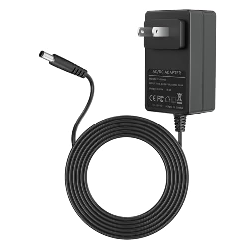 Yubunt 21V AC/DC Adapter Charger Compatible with Tietoc Mini Cordless Chainsaws, Fits for 4-inch/6-inch Handheld Chain Saw 21V Lithium-ion Battery Pack Fast Charging Power Supply Cable Cord PSU(1Pcs)
